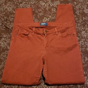 Brick red jeans